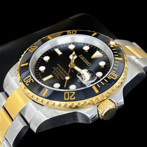 Submariner Gold Silver Black