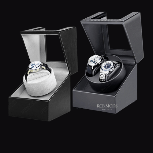 Watch Winder Premium – Caja Giratoria Automática para Relojes de Lujo