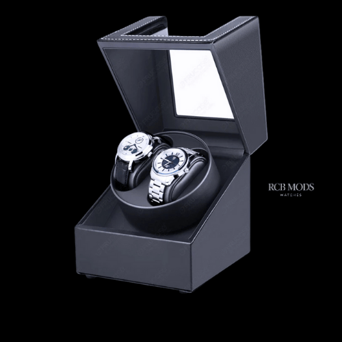 Watch Winder Premium – Caja Giratoria Automática para Relojes de Lujo