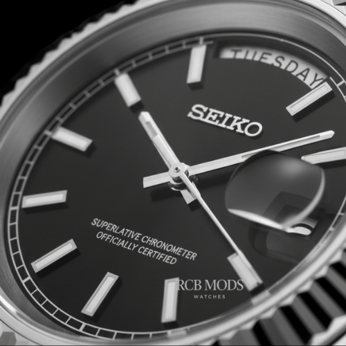 Seikojust Daydate Black