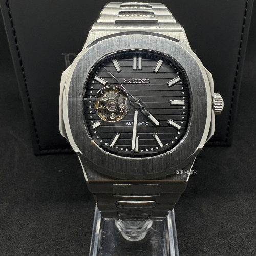 Nautilus Openheart Silver Black