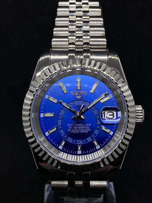 Seikojust Sky Dweller Blue