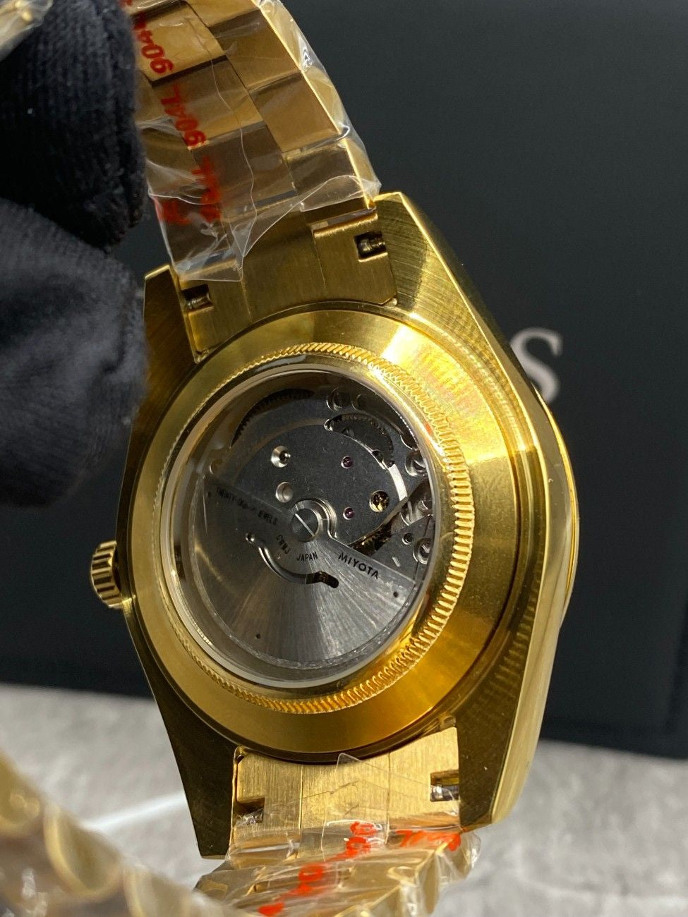 Seikojust Daydate Gold Green