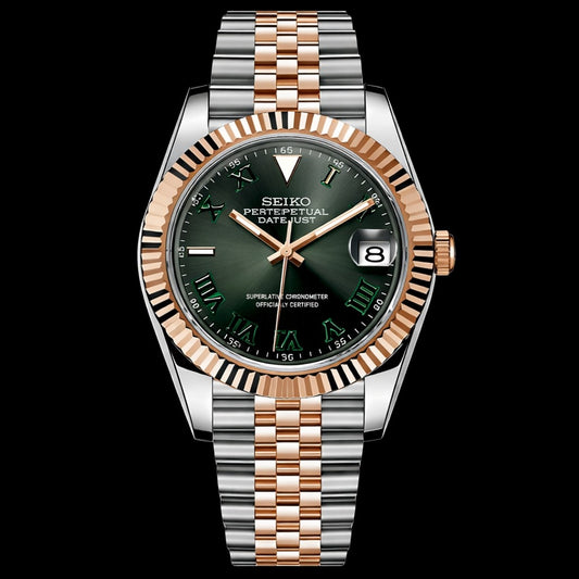 Seikojust Wimbledon Silver Bronze 31mm