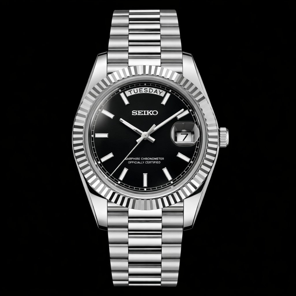 Seikojust Daydate Black