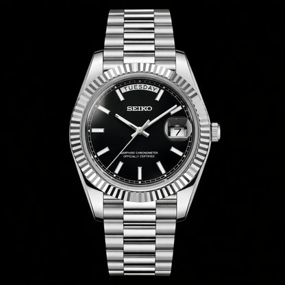 Seikojust Daydate Black