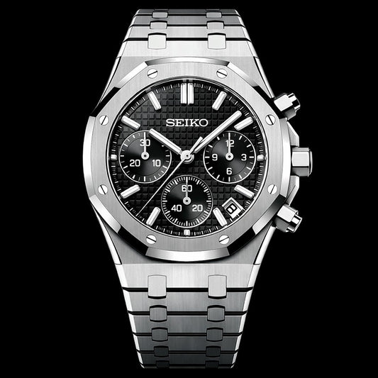 Royal Seikoak Chrono Black