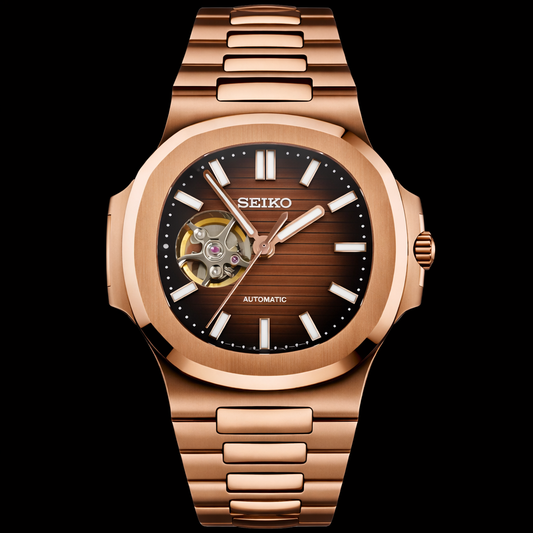 Nauteiko Openheart Rose Gold Chocolatte