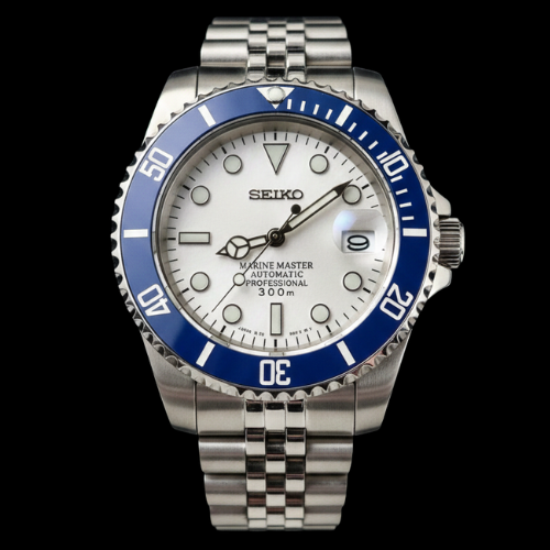 Seikomariner White Blue