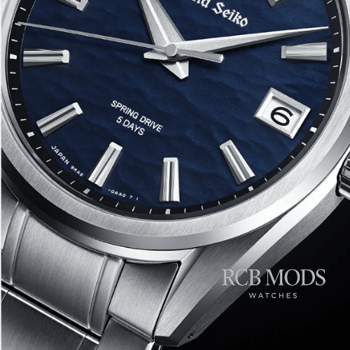 Grand Seiko Srping Drive Blue Mod