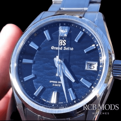 Grand Seiko Srping Drive Blue Mod
