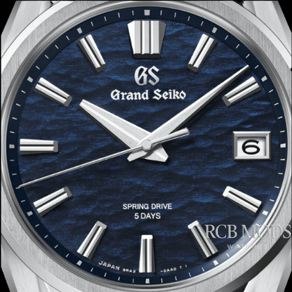 Grand Seiko Srping Drive Blue Mod