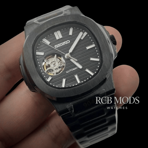 Nautilus Openheart Black Silver