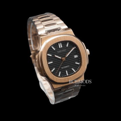 Nautilus Rose Gold Black