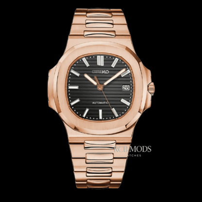 Nautilus Rose Gold Black