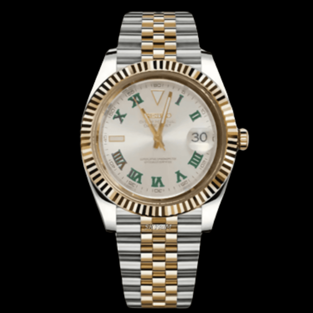Datejust Gold White Wimbeldon