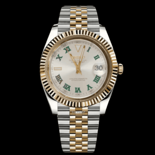Datejust Gold White Wimbeldon