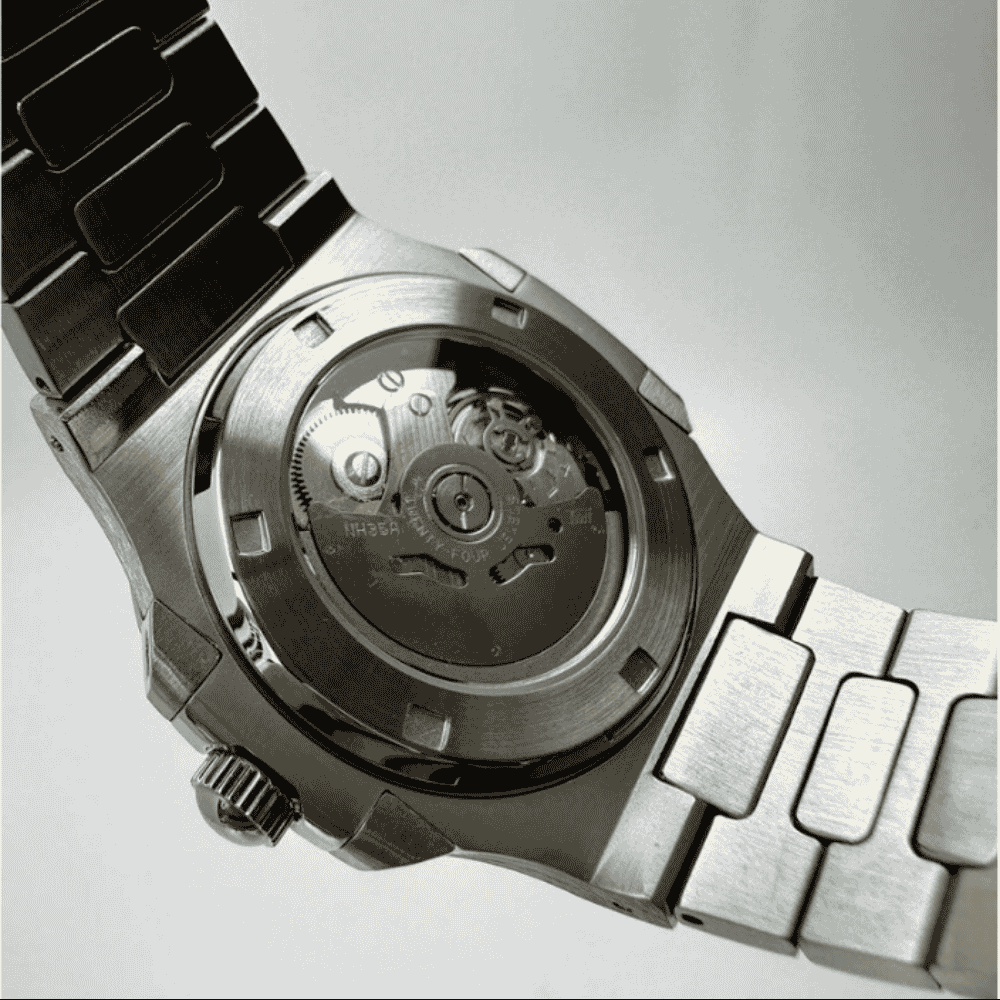 Nautilus Openheart Silver Black