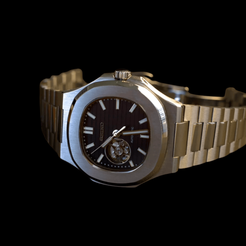 Nautilus Openheart Silver Black