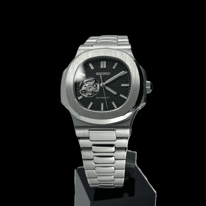 Nautilus Openheart Silver Black
