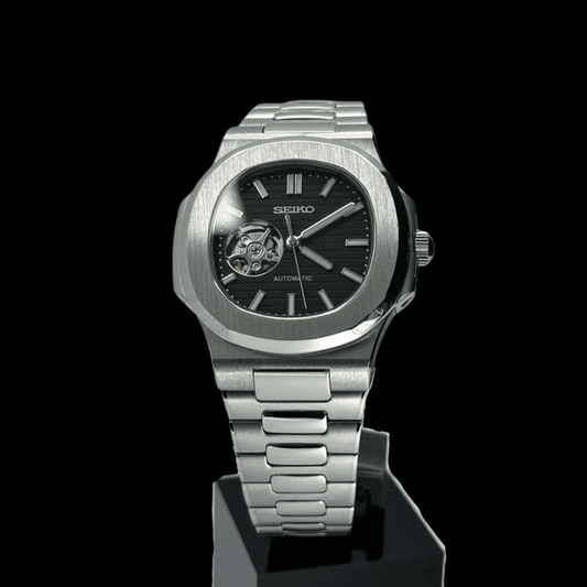 Nautilus Openheart Silver Black