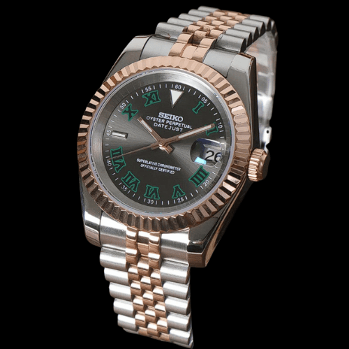 Datejust Wimbledon Silver Bronze