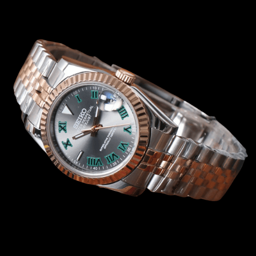 Datejust Wimbledon Silver Bronze