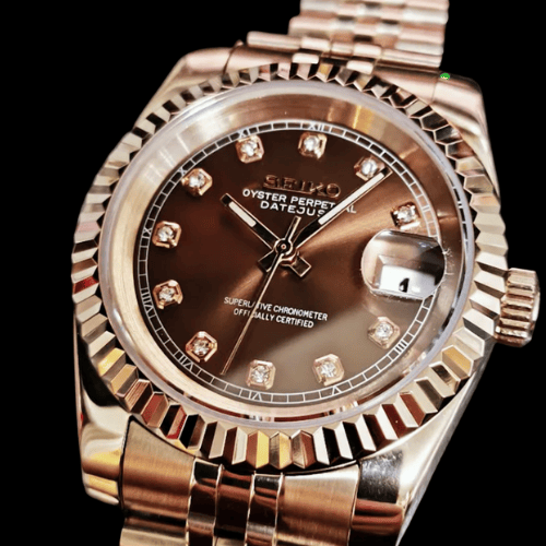 Datejust Diamond Bronze Rose Gold