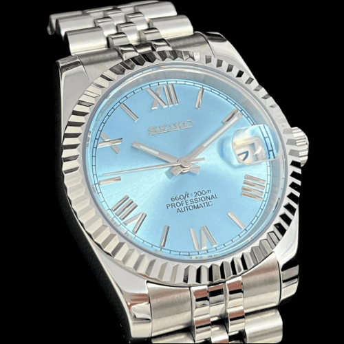 Datejust Light Blue Roman