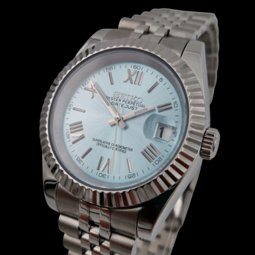 Datejust Light Blue Roman
