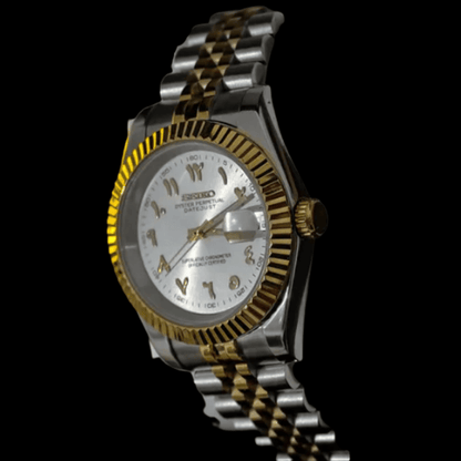 Datejust Gold White Arabic
