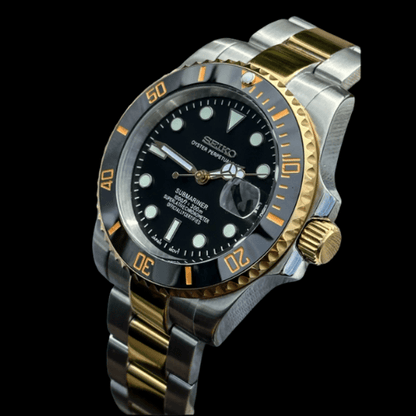 Submariner Gold Silver Black