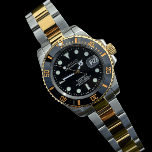Submariner Gold Silver Black
