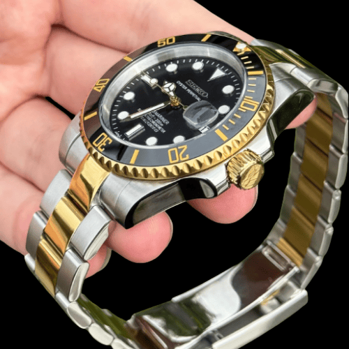 Submariner Gold Silver Black