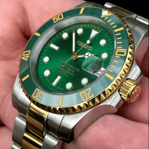 Seikomariner Green Gold