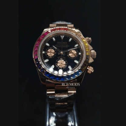 Daytona Rose Gold Rainbow