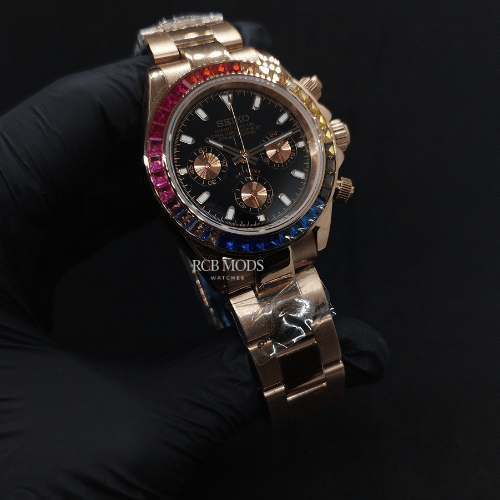 Daytona Rose Gold Rainbow