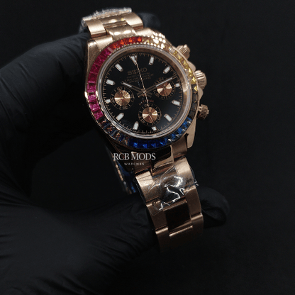 Daytona Rose Gold Rainbow