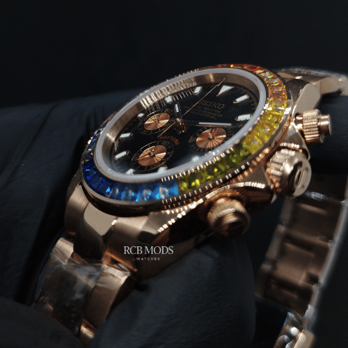 Daytona Rose Gold Rainbow