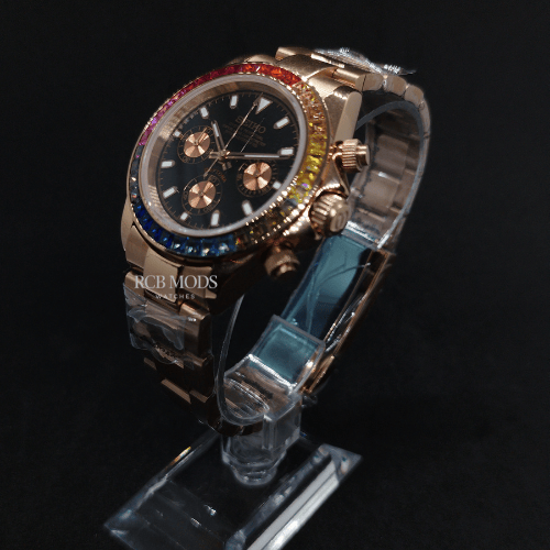 Daytona Rose Gold Rainbow