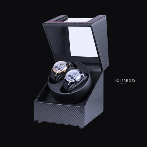 Watch Winder Premium – Caja Giratoria Automática para Relojes de Lujo