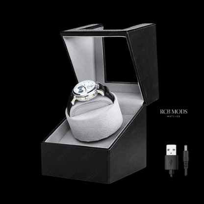 Watch Winder Premium – Caja Giratoria Automática para Relojes de Lujo