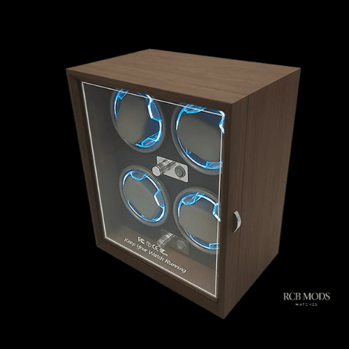 Watch Winder Premium para Relojes Automáticos – Caja Giratoria de Lujo