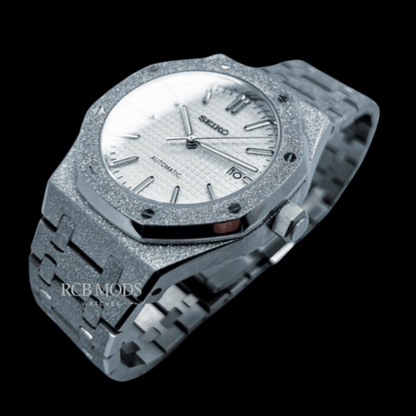 Royal Oak White Iced Out