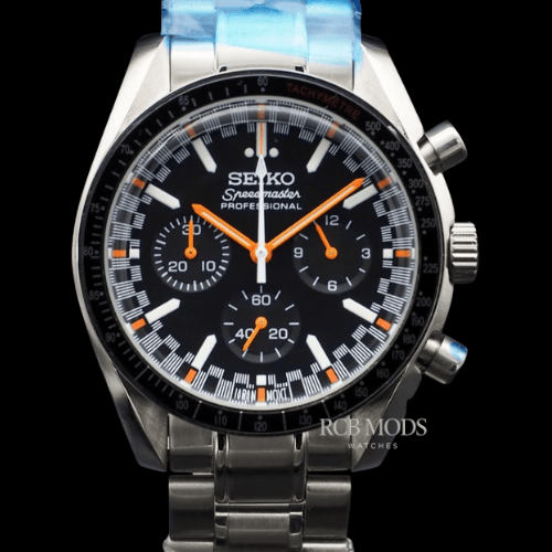 Speedmaster Chrono Black & Orange