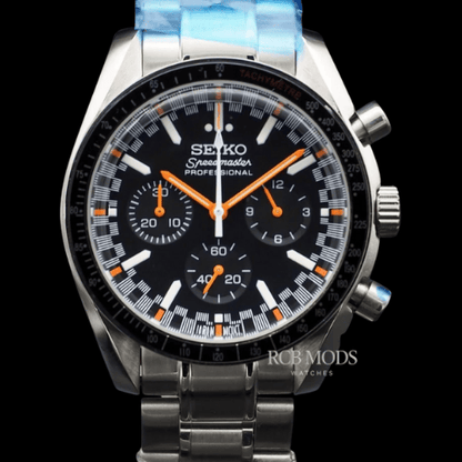 Speedmaster Chrono Black & Orange
