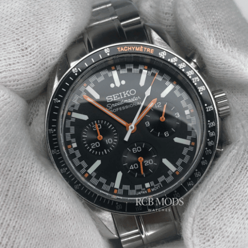 Speedmaster Chrono Black & Orange