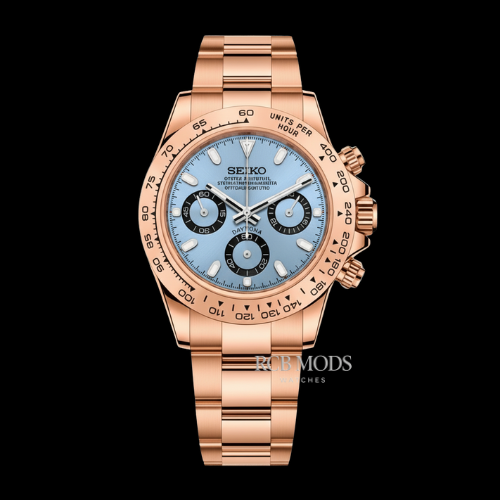 Daytona Rose Gold Ice Blue
