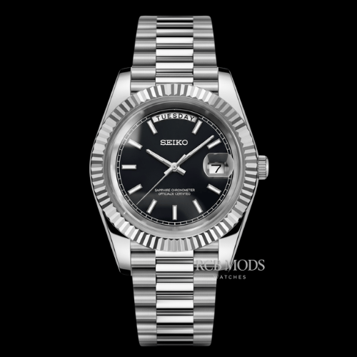 Seikojust Daydate Black