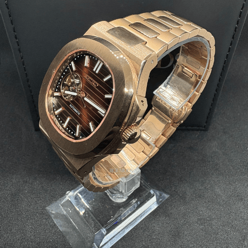 Nautilus Openheart Rose Gold Chocolatte